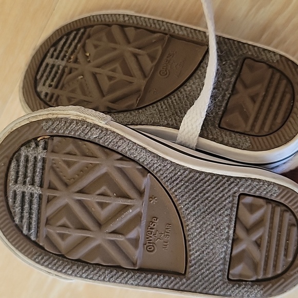 Converse navy Allstars size 3 toddler - Picture 4 of 5